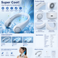 Rechargeable Portable Neck Fan (3 Speed)